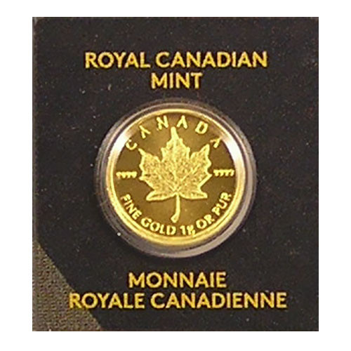 Maple Leaf Gold 1 g verschiedene