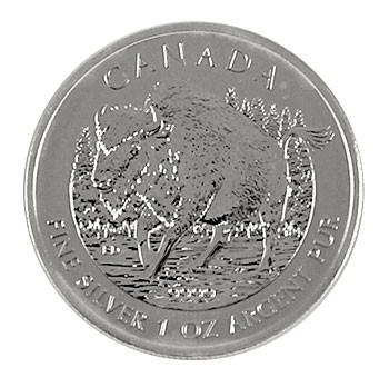 Maple Leaf Wildlife 2013 Bison Silber 1 oz