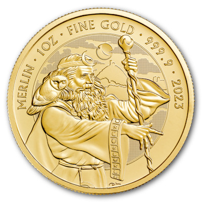 Myths and Legends - Merlin - Gold 1 oz 2023