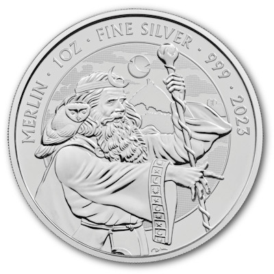 Myths and Legends Silber - Merlin - 1 oz 2023