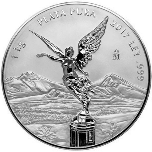 Libertad Silber 1 kg Proof Like 2017