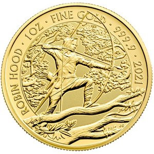 Myths and Legends - Robin Hood - Gold 1 oz 2021