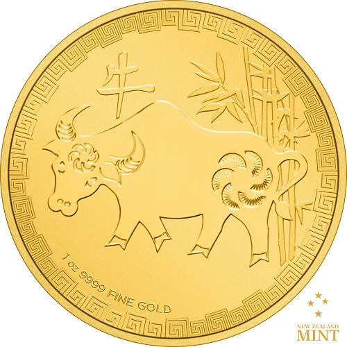 Niue - Lunar Ochse Gold 1 oz 2021