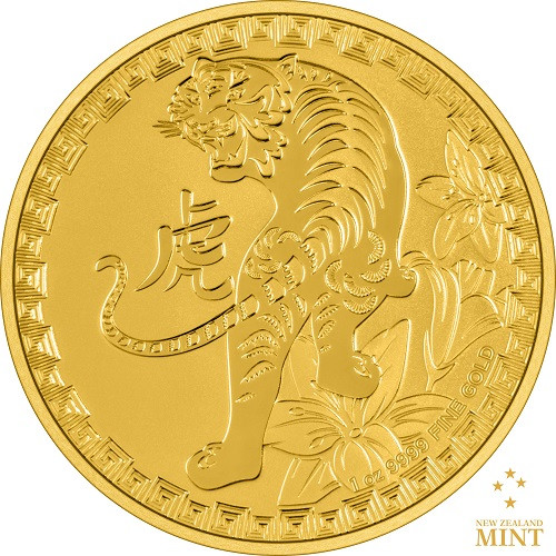 Niue - Lunar Tiger Gold 1 oz 2022