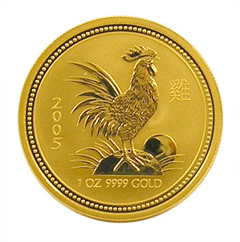 Lunar I Hahn 2005 Gold 1 oz