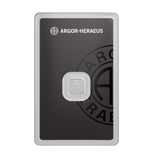 Platinbarren Argor-Heraeus neu 1 g