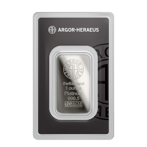Platinbarren Argor-Heraeus neu 1 oz