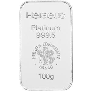 Platinbarren sonstige 100 g