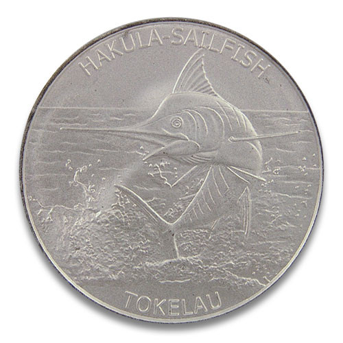 Tokelau - Segelfisch Silber 1 oz 2016