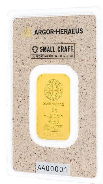 Goldbarren Argor-Heraeus Small Craft 10 g
