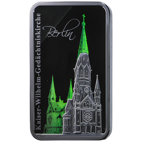 Solomon Islands - Gedächtniskirche Berlin Silber 1 oz 2017 Proof