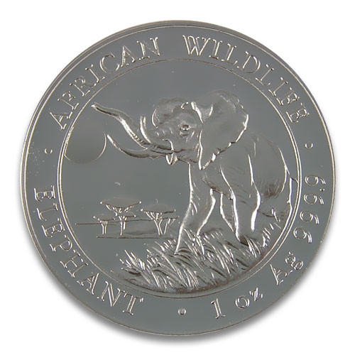 Somalia Elefant Silber 1 oz 2016