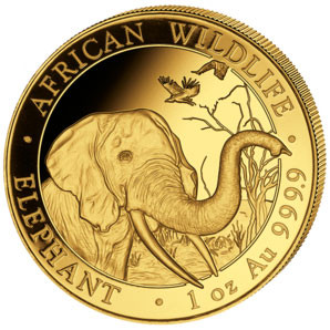 Somalia Elefant 2018 Gold 1 oz