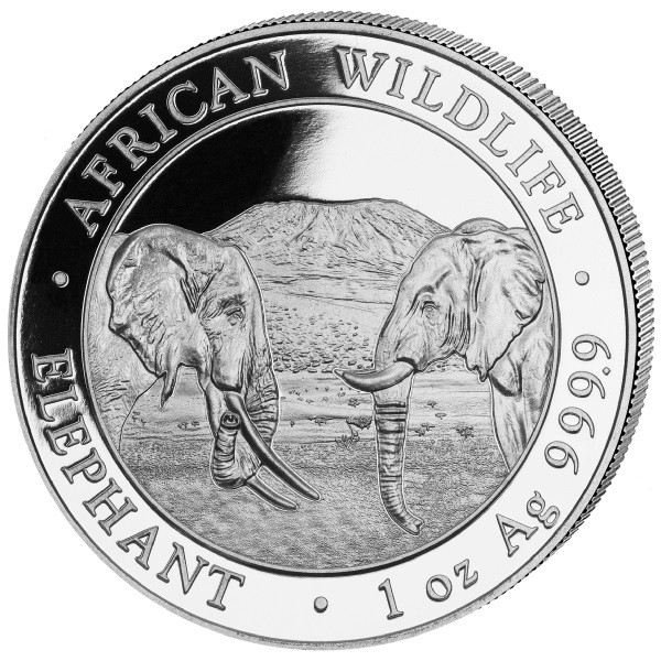 Somalia Elefant Silber 1 oz 2020