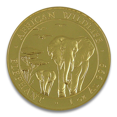 Somalia Elefant 2015 Gold 1 oz