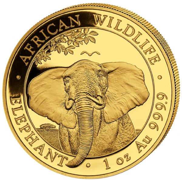 Somalia Elefant 2021 Gold 1 oz