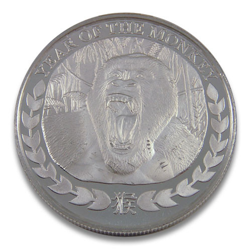 Somaliland Affe 2016 Silber 1 oz