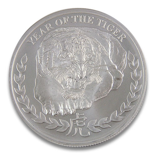 Somaliland Tiger 2010 Silber 1 oz