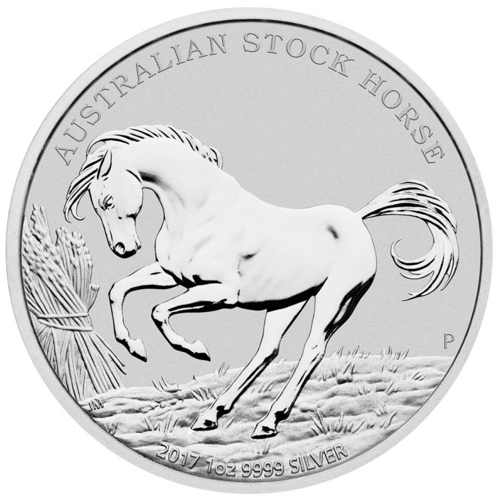 Stock Horse Silber 1 oz 2017