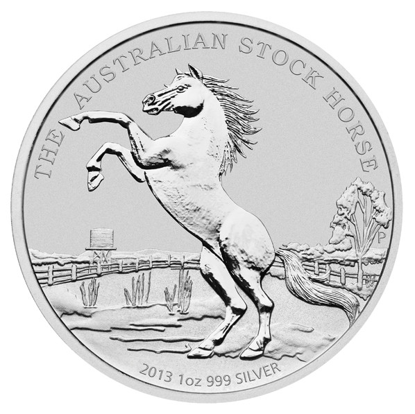 Stock Horse Silber 1 oz 2013