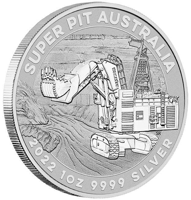 Australien Super Pit Silber 1 oz 2022