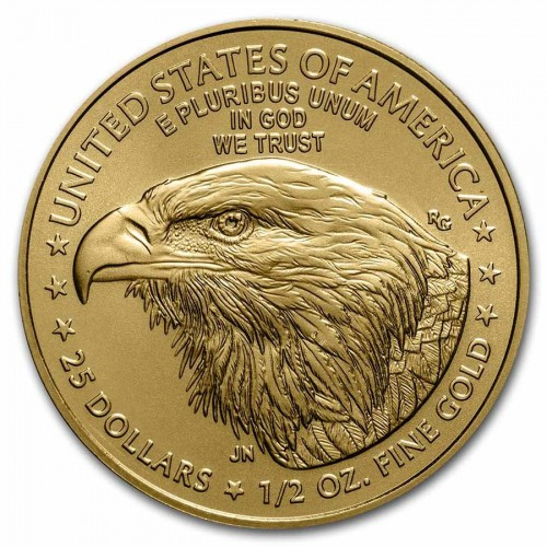 American Eagle Gold 1/2 oz 2021 neues Motiv