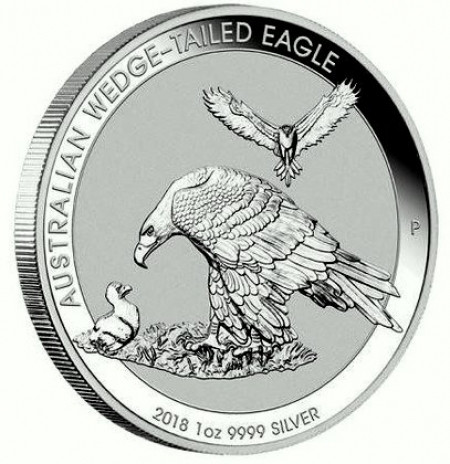 Wedge Tailed Eagle Silber 1 oz 2018