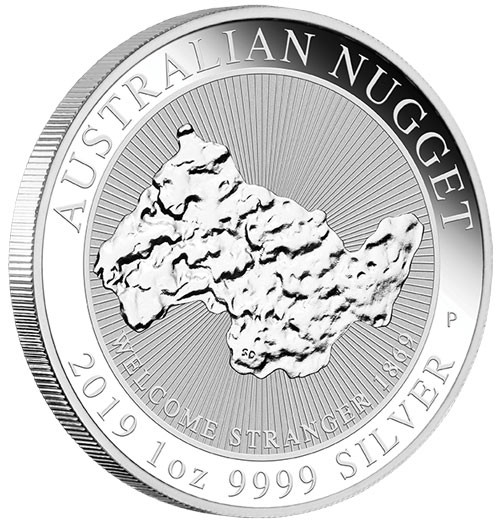 Nugget Australien 2019 Silber 1 oz