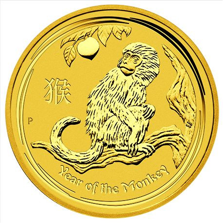 Lunar II Affe 2016 Gold 2 oz