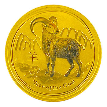 Lunar II Ziege 2015 Gold 1/20 oz