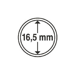 Münzkapsel Innendurchmesser 16,5 mm