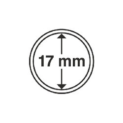 Münzkapsel Innendurchmesser 17 mm