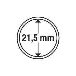 Münzkapsel Innendurchmesser 21,5 mm