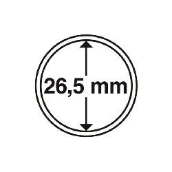 Münzkapsel Innendurchmesser 26,5 mm