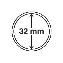 Münzkapsel Innendurchmesser 32 mm