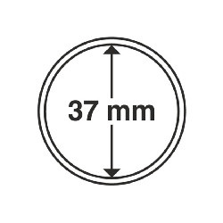 Münzkapsel Innendurchmesser 37 mm