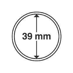 Münzkapsel Innendurchmesser 39 mm