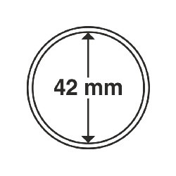 Münzkapsel Innendurchmesser 42 mm