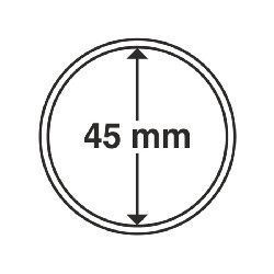 Münzkapsel Innendurchmesser 45 mm