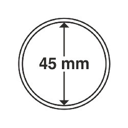 Münzkapsel Innendurchmesser 45 mm