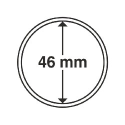 Münzkapsel Innendurchmesser 46 mm
