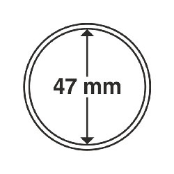 Münzkapsel Innendurchmesser 47 mm