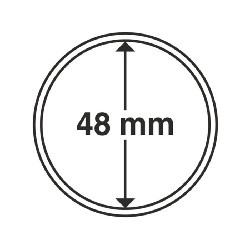 Münzkapsel Innendurchmesser 48 mm