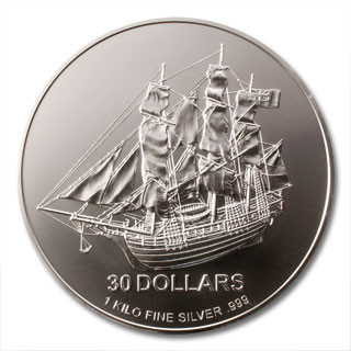 Cook Island Silber 1kg verschiedene