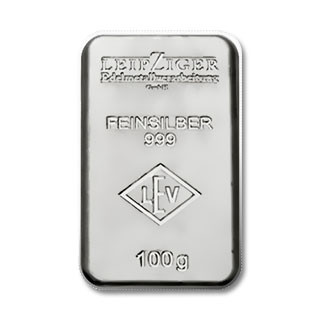 Silberbarren LEV 100 g Security Line