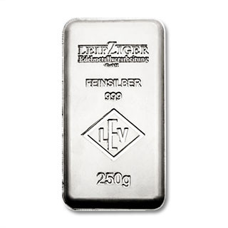 Silberbarren LEV 250 g Security Line