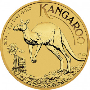Känguru Australien 2024 Gold 1/2 oz