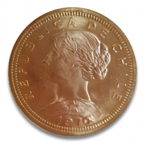 100 Pesos Gold Chile Liberty