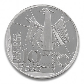 10 Euro BRD 100 Jahre Deutsche Nationalbibliothek 2012 PP
