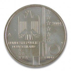 10 Euro BRD Bauhaus Dessau 2004